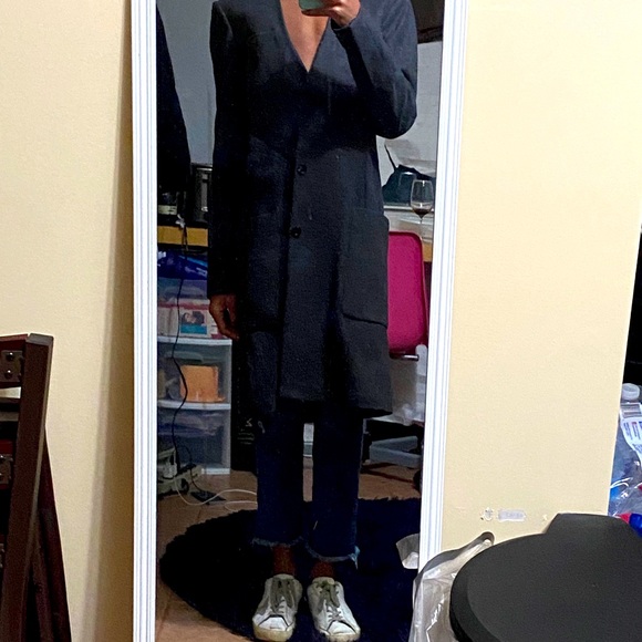 TopMan Longline Coat - Picture 3 of 4